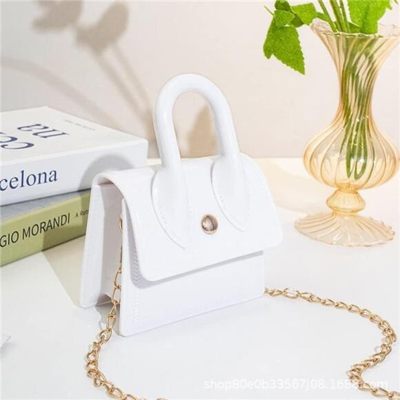 Cute mini crossbody purse for little girls kids small shoulder messenger bag - Picture 3 of 7